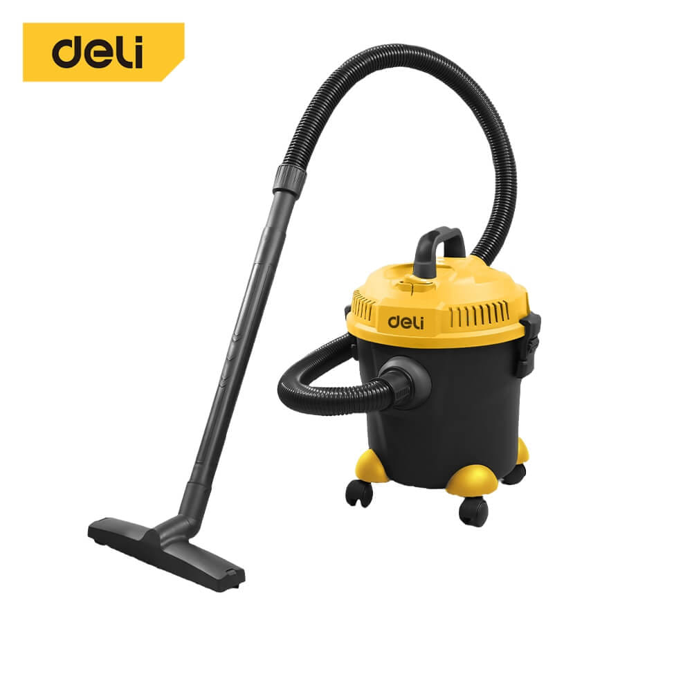 เครื่องดูดฝุ่น DELI EDL881212-YL-01 1000วัตต์ 12ลิตร สีเหลือง